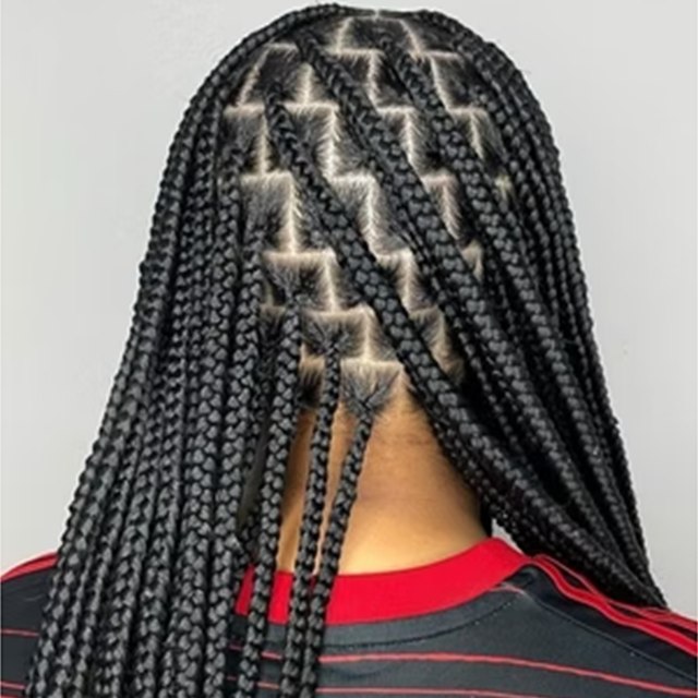 Long back-length braids