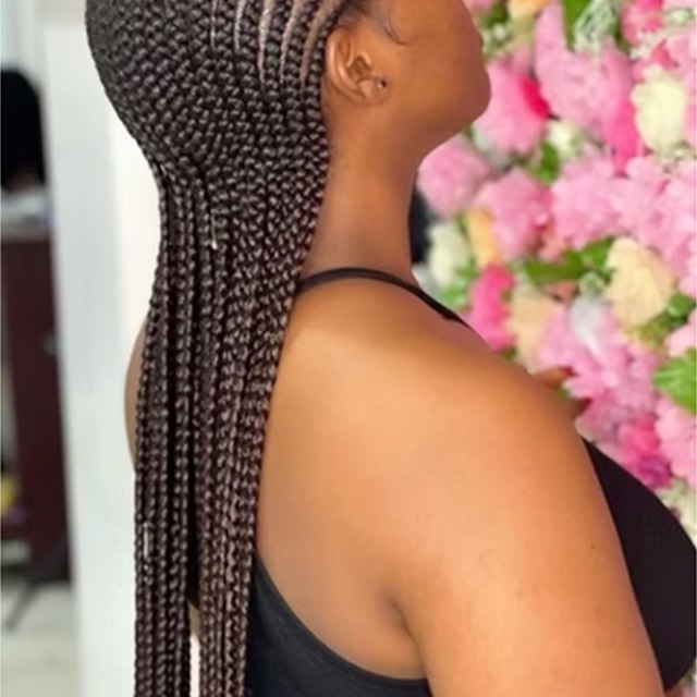 Long micro braids